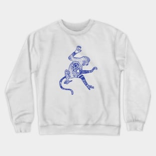 Mandala Monkey Crewneck Sweatshirt